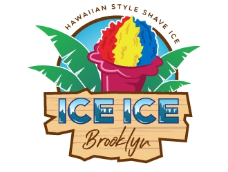 ICE ICE BROOKLYN logo design by MonkDesign