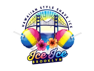 ICE ICE BROOKLYN logo design by LogoInvent