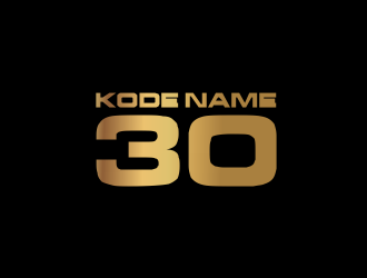 Kode Name 30 logo design by santrie