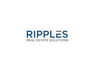 Ripples Real Estate Solutions logo design by RIANW