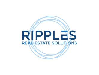 Ripples Real Estate Solutions logo design by RIANW