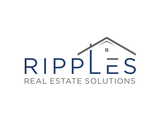 Ripples Real Estate Solutions logo design by asyqh