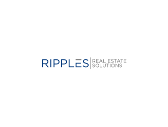 Ripples Real Estate Solutions logo design by blessings