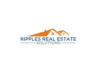 Ripples Real Estate Solutions logo design by Diancox