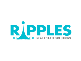 Ripples Real Estate Solutions logo design by Coolwanz