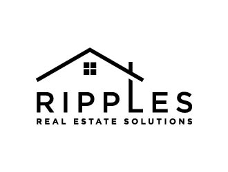Ripples Real Estate Solutions logo design by maserik