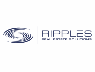Ripples Real Estate Solutions logo design by YONK