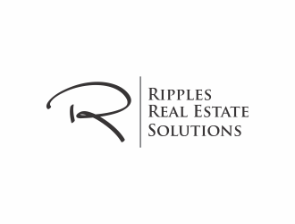 Ripples Real Estate Solutions logo design by santrie