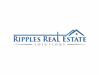 Ripples Real Estate Solutions logo design by santrie
