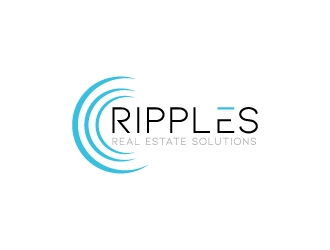 Ripples Real Estate Solutions logo design by MUSANG
