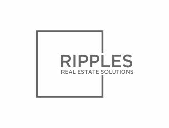 Ripples Real Estate Solutions logo design by afra_art