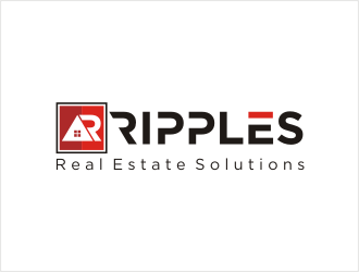 Ripples Real Estate Solutions logo design by bunda_shaquilla