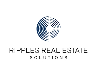 Ripples Real Estate Solutions logo design by SteveQ