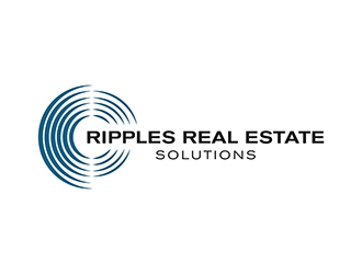 Ripples Real Estate Solutions logo design by SteveQ