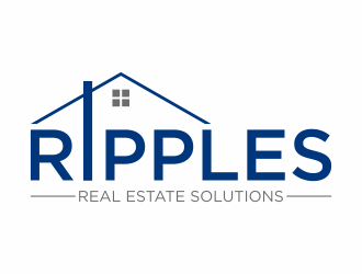 Ripples Real Estate Solutions logo design by luckyprasetyo