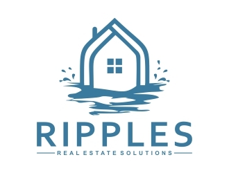 Ripples Real Estate Solutions logo design by Webphixo