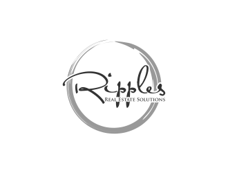 Ripples Real Estate Solutions logo design by Purwoko21