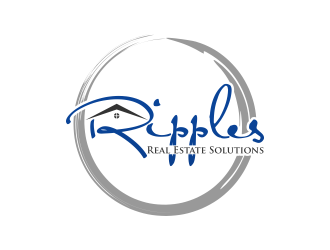 Ripples Real Estate Solutions logo design by Purwoko21