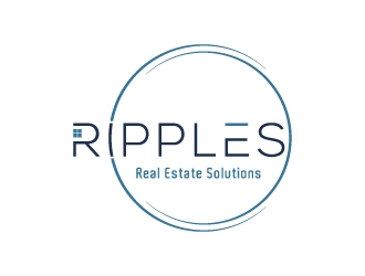 Ripples Real Estate Solutions logo design by jishu