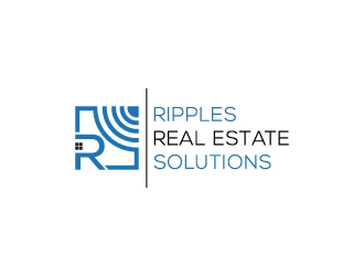 Ripples Real Estate Solutions logo design by jishu