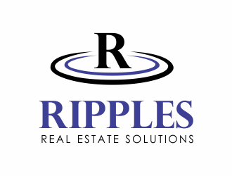 Ripples Real Estate Solutions logo design by up2date