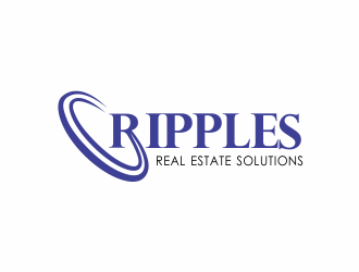 Ripples Real Estate Solutions logo design by up2date