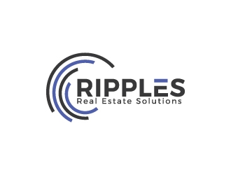 Ripples Real Estate Solutions logo design by logogeek