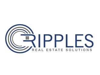 Ripples Real Estate Solutions logo design by Webphixo
