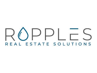 Ripples Real Estate Solutions logo design by MonkDesign