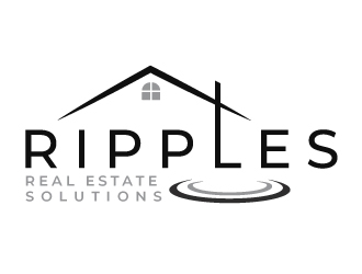 Ripples Real Estate Solutions logo design by MonkDesign