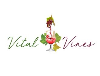 Vital Vines logo design by shravya