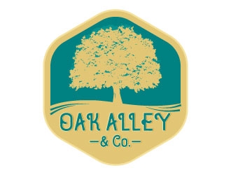 Oak Alley & Co.  logo design by yans