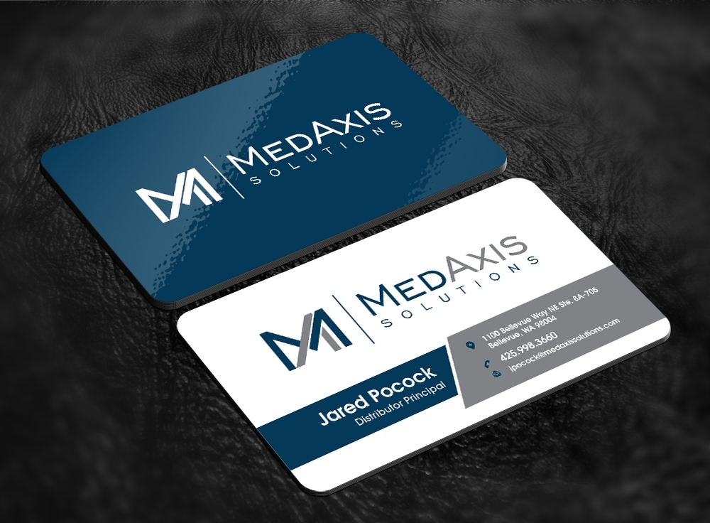MedAxis Solutions logo design by abss