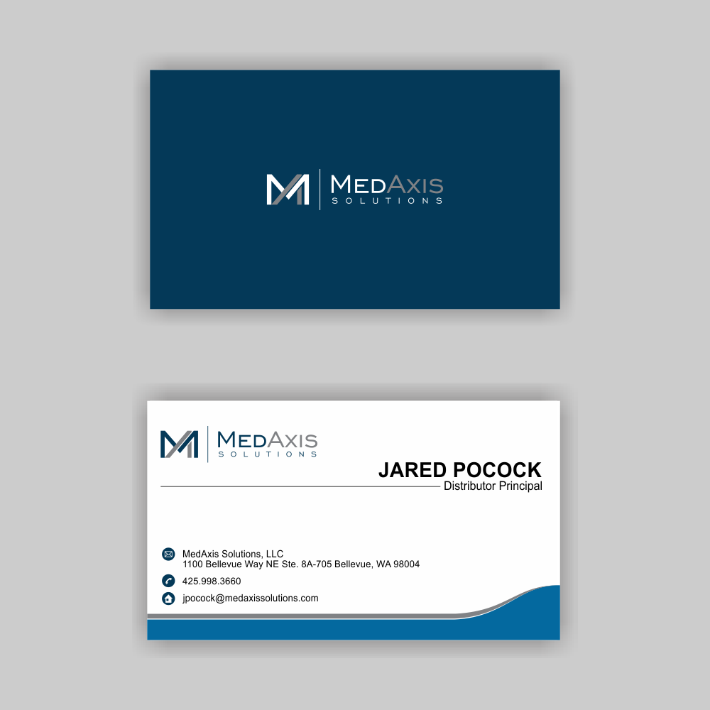 MedAxis Solutions logo design by afra_art