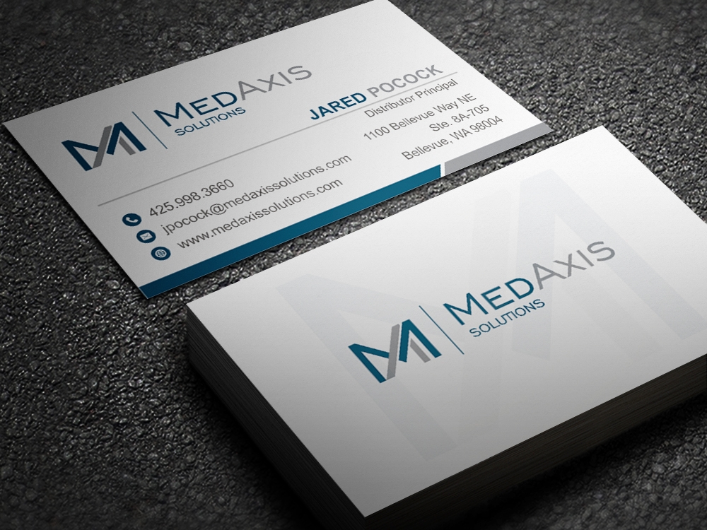 MedAxis Solutions logo design by Kindo