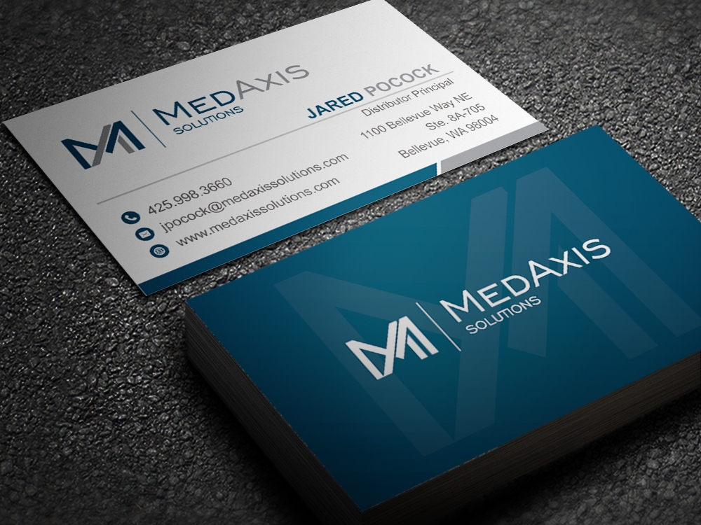MedAxis Solutions logo design by Kindo