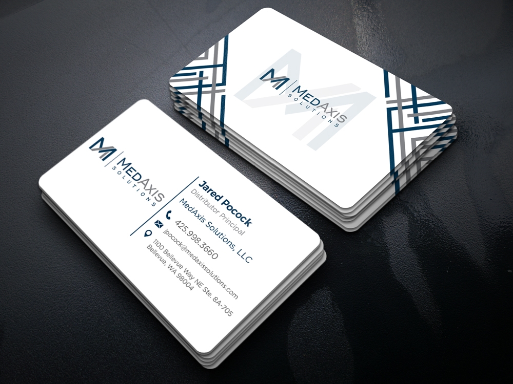 MedAxis Solutions logo design by Gelotine