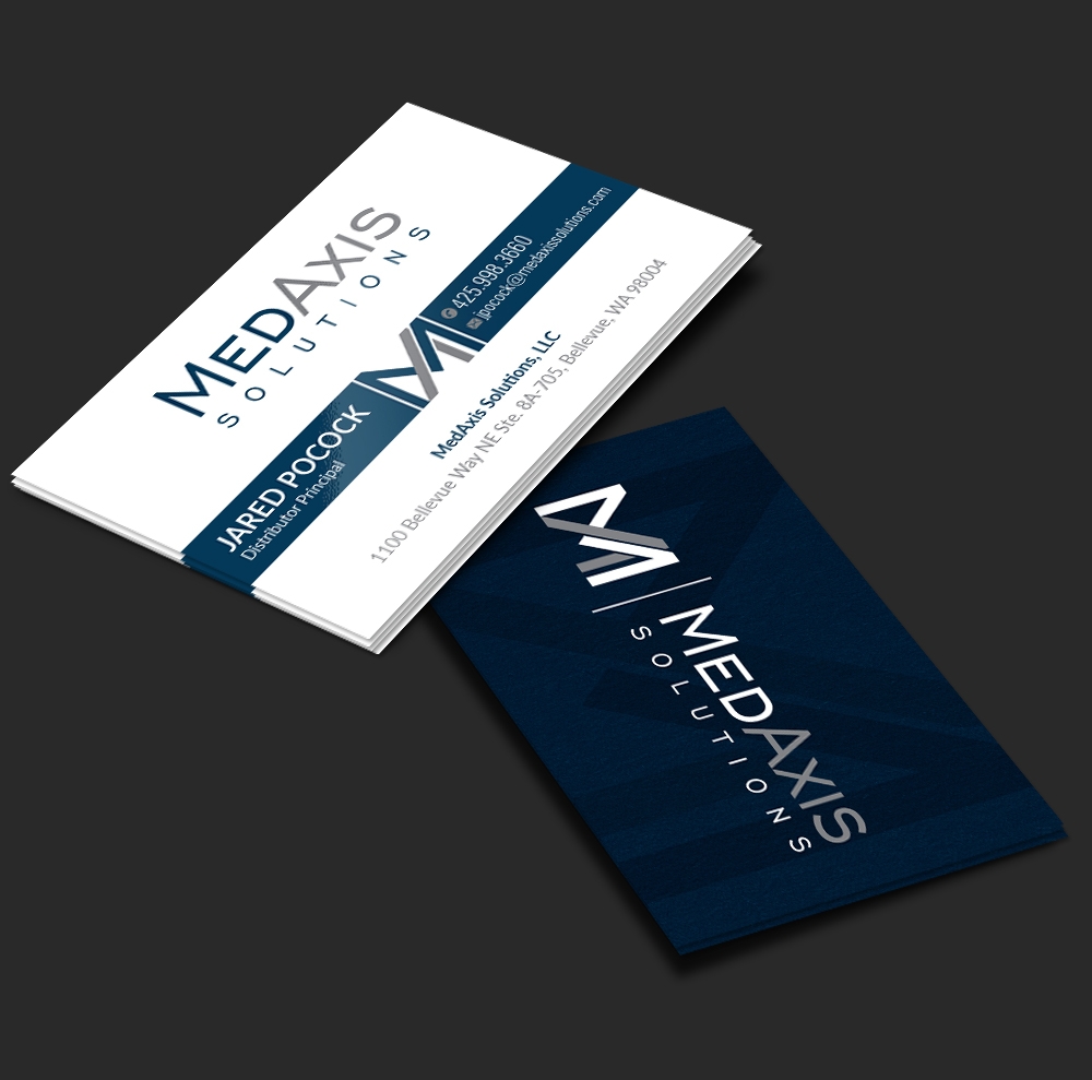 MedAxis Solutions logo design by DreamLogoDesign