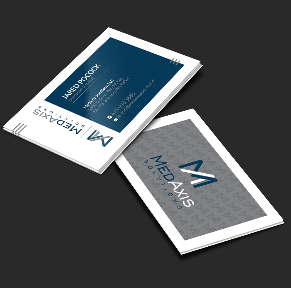 MedAxis Solutions logo design by DreamLogoDesign