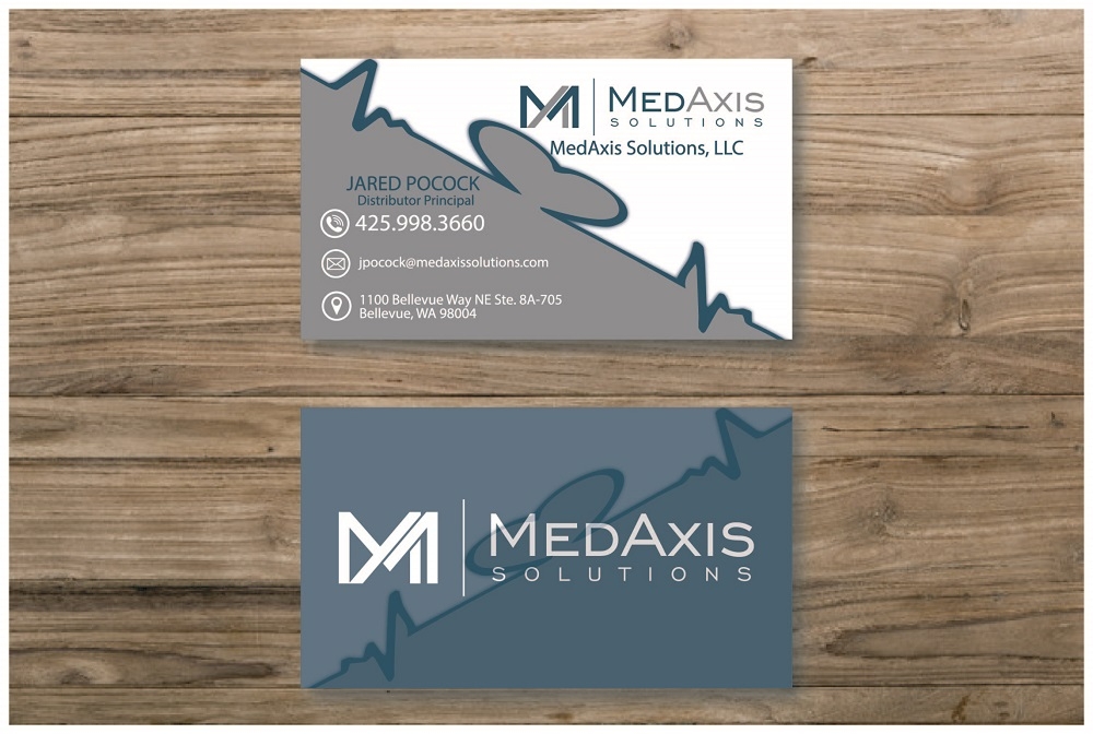MedAxis Solutions logo design by bulatITA