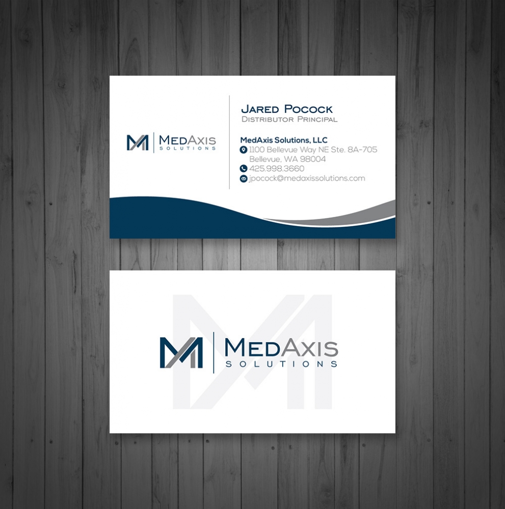 MedAxis Solutions logo design by fritsB