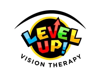 LEVEL UP! Vision Therapy logo design by Foxcody
