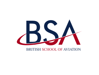 BRITISH SCHOOL OF AVIATION logo design by DiDdzin