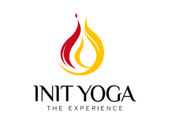 Init Yoga logo design by Coolwanz