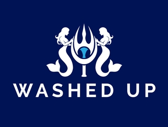 Washed Up logo design by DreamLogoDesign