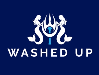 Washed Up logo design by DreamLogoDesign