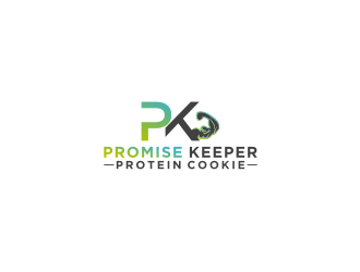 Promise Keeper protein cookie logo design by bricton