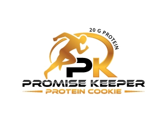 Promise Keeper protein cookie logo design by uttam