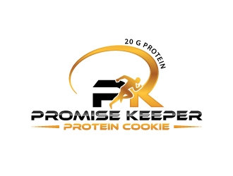 Promise Keeper protein cookie logo design by uttam