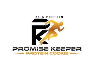 Promise Keeper protein cookie logo design by uttam